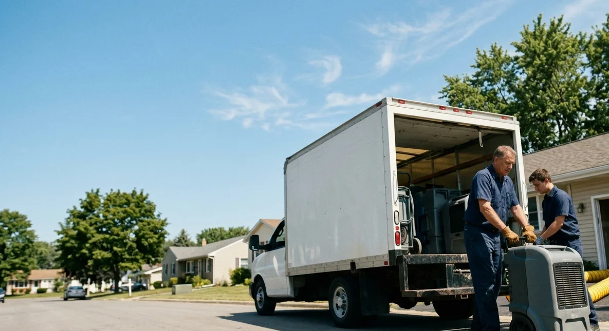 Water Damage Cleanup in Muscatine, IA near me